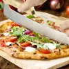 Westmark Pro tagliapizza, acciaio inox, manico in legno, argento/marrone