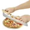 Westmark Pro tagliapizza, acciaio inox, manico in legno, argento/marrone