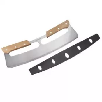 Tagliapizza Westmark Pro acciaio inox manico in legno 355 mm