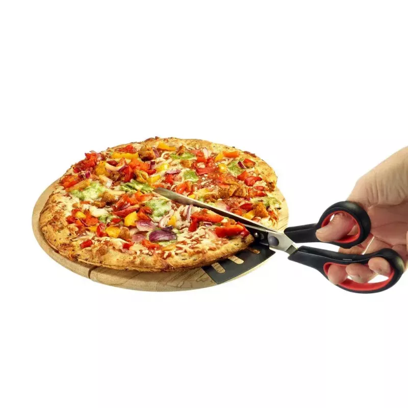 Tagliapizza Westmark Antonio acciaio inox nero rosso 77 mm