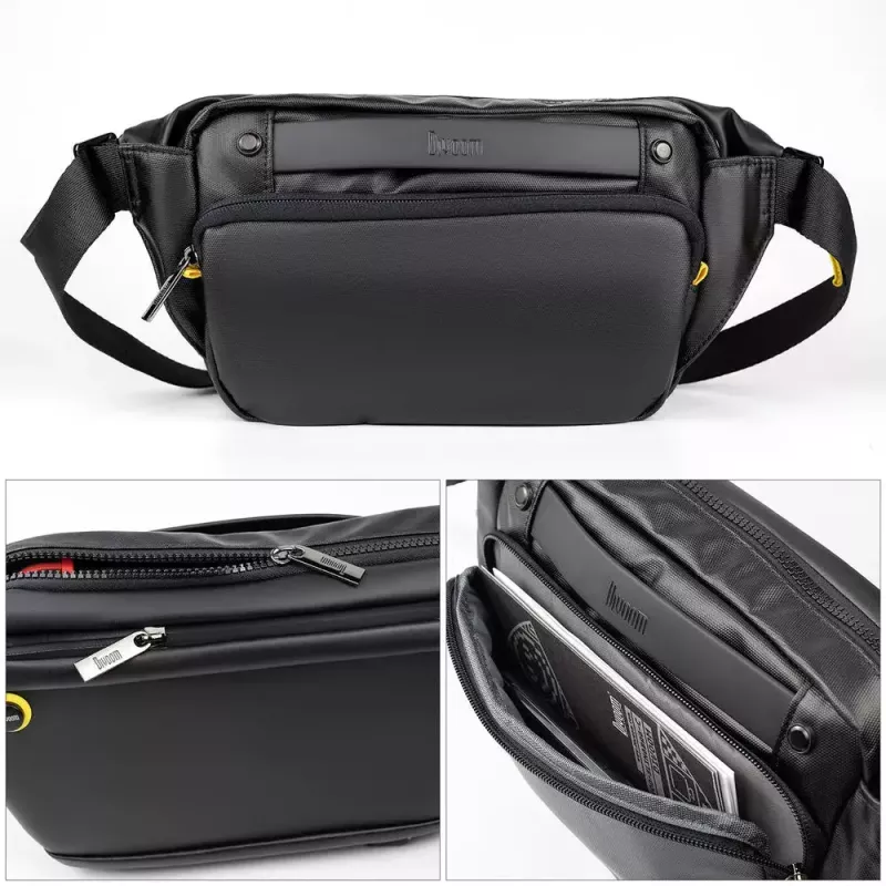 Borsa a tracolla Divoom Pixoo nero unisex 340x90x150 mm display LED