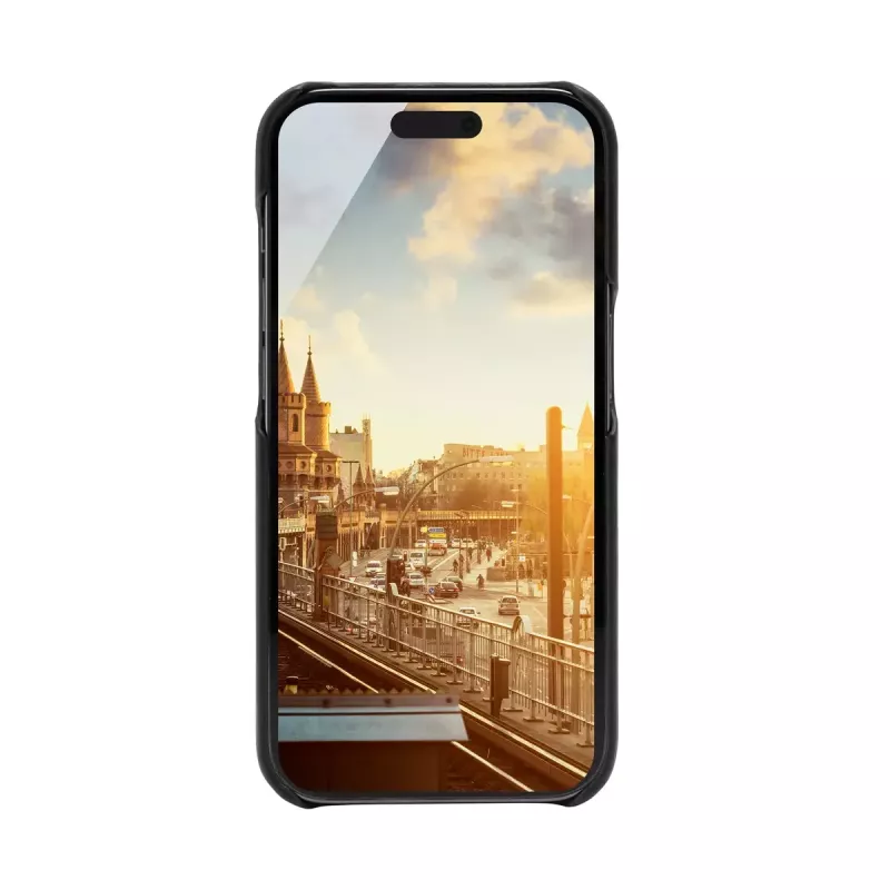 Cover JT BERLIN Kreuzberg iPhone 14 Pro Max 17 cm nero