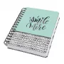 Quaderno Sigel Jolie JN623 A5 120 fogli nero menta bianco