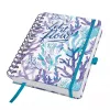 Diario personale Sigel Jolie JP204 blu petrolio lilla turchese bianco