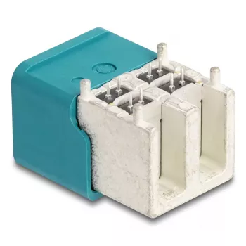 DeLOCK HDMTD connettore quadruplo ad angolo per circuiti stampati