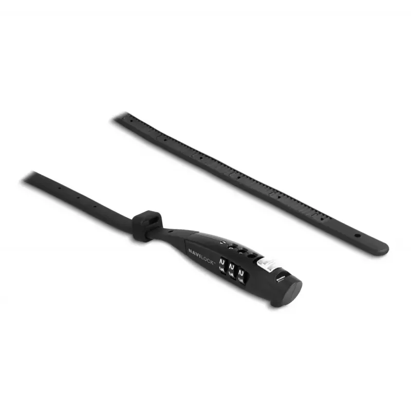 Lucchetto a cavo Navilock 20930 nero 0,41 m con combinazione numerica