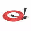 ACT rosso 3 metri U/UTP CAT6A LSZH cavo patch bloccabile senza linguette con connettori RJ45