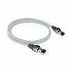 ACT grigio 5 metri S/FTP CAT6A IDC 4PPoE / PoE++ 100W LSZH cavo patch, senza linguette, con connettori RJ45