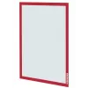 Cornice per lavagna Franken AR15012 rossa A3 470x10x650mm 2 pezzi