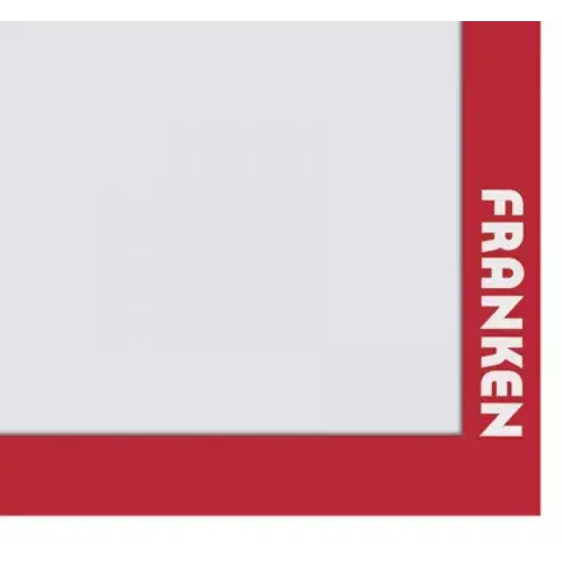 Cornice per lavagna Franken AR15012 rossa A3 470x10x650mm 2 pezzi