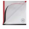 Cornice per lavagna Franken AR15012 rossa A3 470x10x650mm 2 pezzi