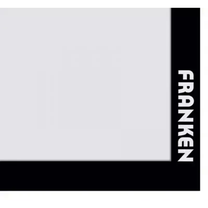 Cornice per lavagne Franken AR15102 A3 nera 470x10x650mm 2 pezzi