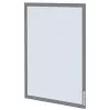 Cornice per lavagna Franken AR15132 argento A3 470x10x650mm 2 pz.