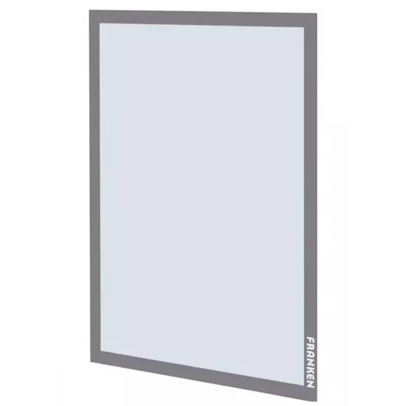 Cornice per lavagna Franken AR15132 argento A3 470x10x650mm 2 pz.