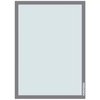 Cornice per lavagna Franken AR15132 argento A3 470x10x650mm 2 pz.