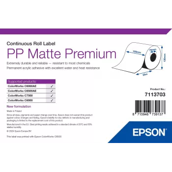 Epson 7113703 rotolo di etichette bianco rotolo di etichette autoadesive