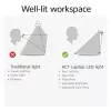 Barra LED per laptop a clip ACT AC8050, dimmerabile, alimentata via USB