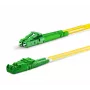 Cavo patch in fibra ottica EQUIP E2000/APC a LC/APC 5,00 m SM duplex OS2 giallo