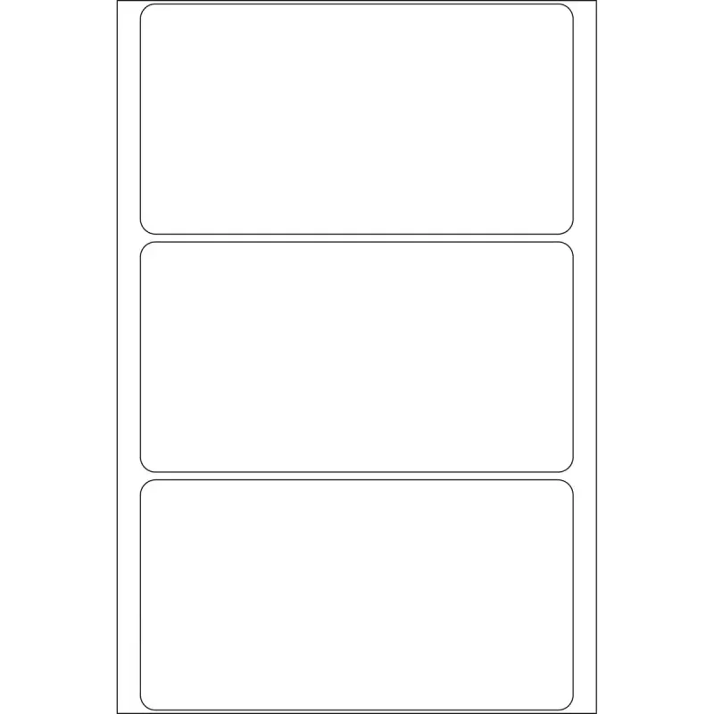 Etichette multiuso HERMA 52x100 mm bianco carta opaca scrittura a mano 96 pezzi