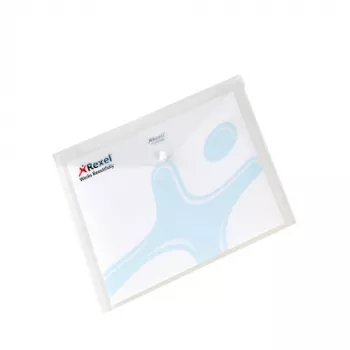 Rexel Popper Wallet A4 bianco (5), A4, polipropilene (PP), bianco, 150 fogli, 335 mm, 235 mm