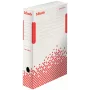 Scatola archivio Esselte Speedbox FSC® 80 mm, carta, bianco, A4, orizzontale/verticale, 80 mm, 250 mm