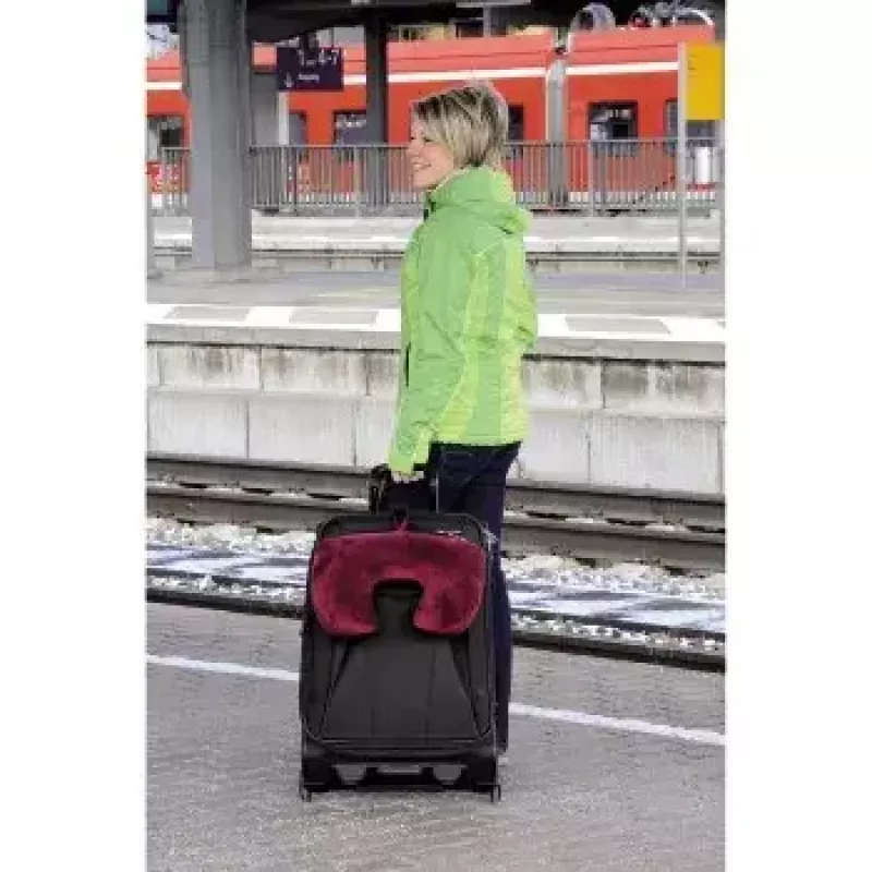 Cuscino da viaggio Hama 00105367 bordeaux