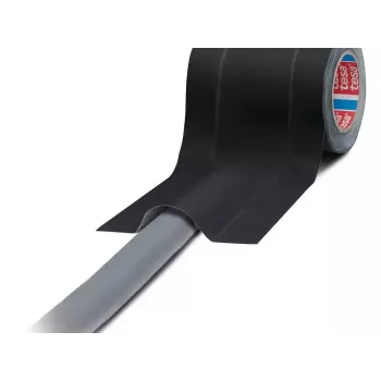 Nastro TESA 4611 nero 25 m caucciù