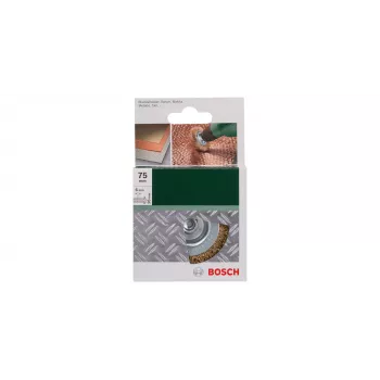 Spazzola metallica Bosch 2609256519 7,5 cm diametro gambo 6 mm