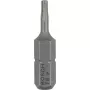 Bosch 2607001601 inserto per cacciavite Torx T8, extra duro, C 6.3, 3 pz.