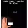 Etichetta adesiva rettangolare AVERY 3474-10