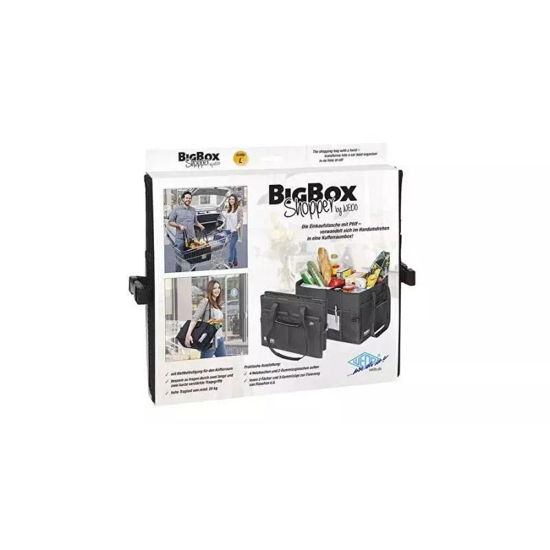 Cestino per la spesa Wedo BigBox Shopper nero