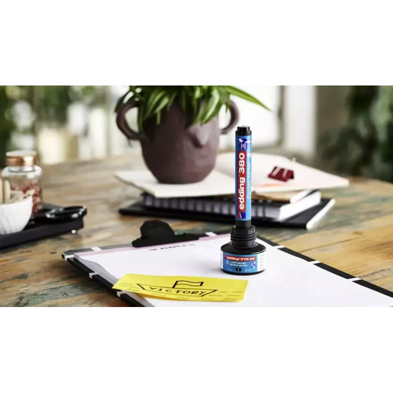 Pennarello Edding 380 Punta bullet Nero Blu Verde Rosso