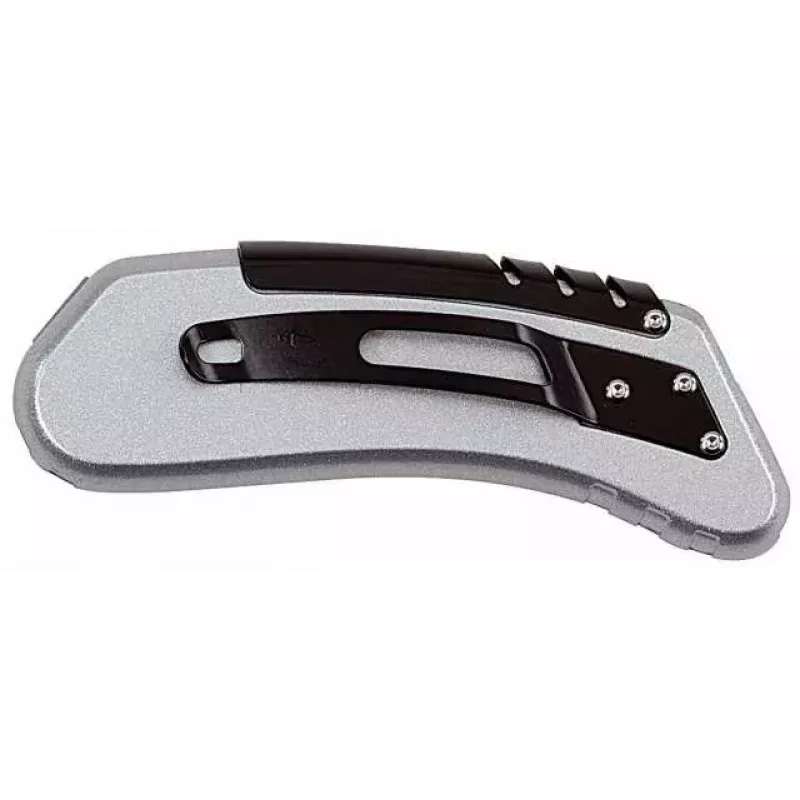 Taglierino Stanley 0-10-810 Nero Metallico con lama a spezzare
