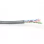 Cavo patch ACT CAT6 U/UTP trefolo grigio 100 m