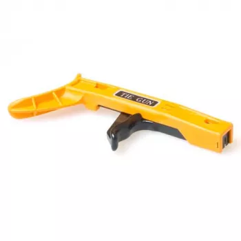 ACT Pistola per fascette professionale, nero, giallo, 2,5 - 5 mm, metallo