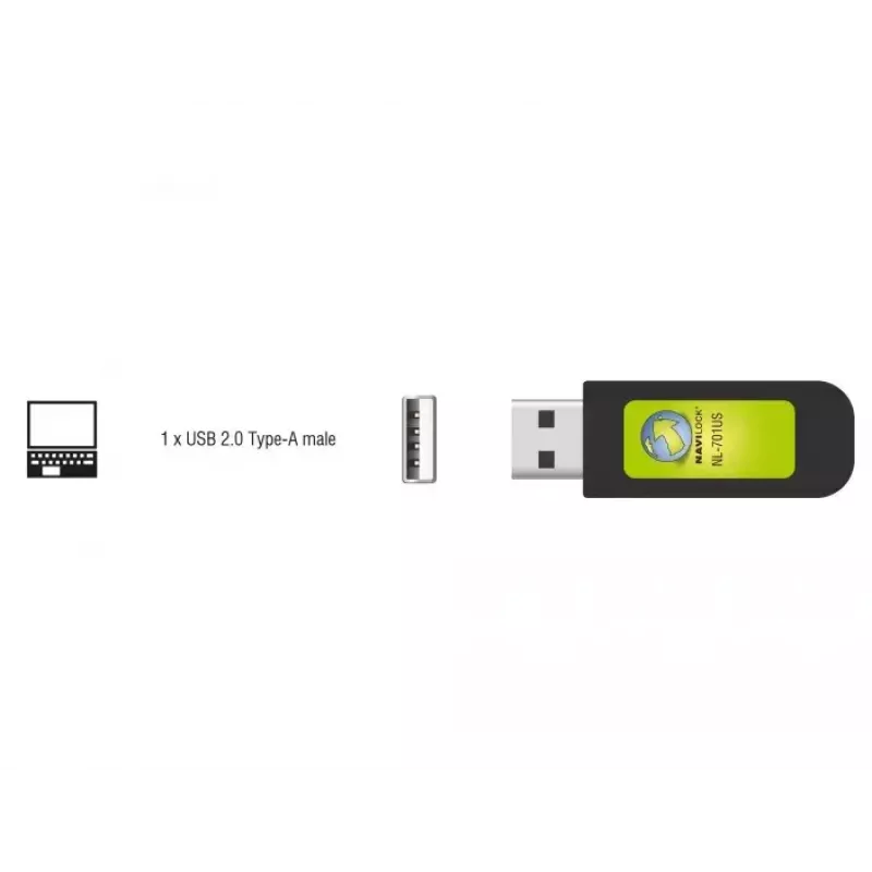 Modulo ricevitore GPS USB Navilock NL-701US
