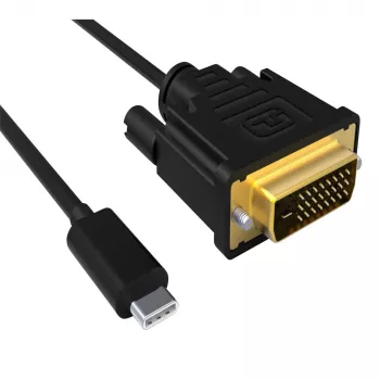 Cavo di conversione ACT USB Type-C a connettore DVI 4K/30Hz, 2 metri