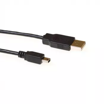 Cavo USB ACT USB 2.0 connettore A – connettore Mini-B5 1,80 m