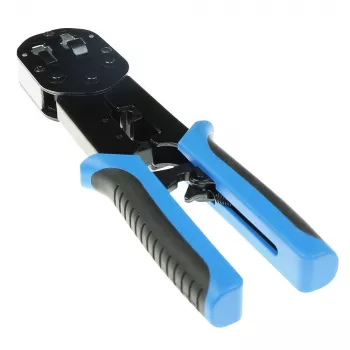 ACT pinza crimpatrice modulare per connettori RJ45 passanti