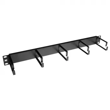 Pannello di gestione cavi ACT FA2075 5 anelli in metallo 1U