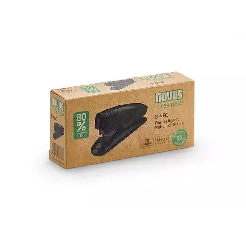 Novus B 4FC pinzatrice piatta Clinch nero