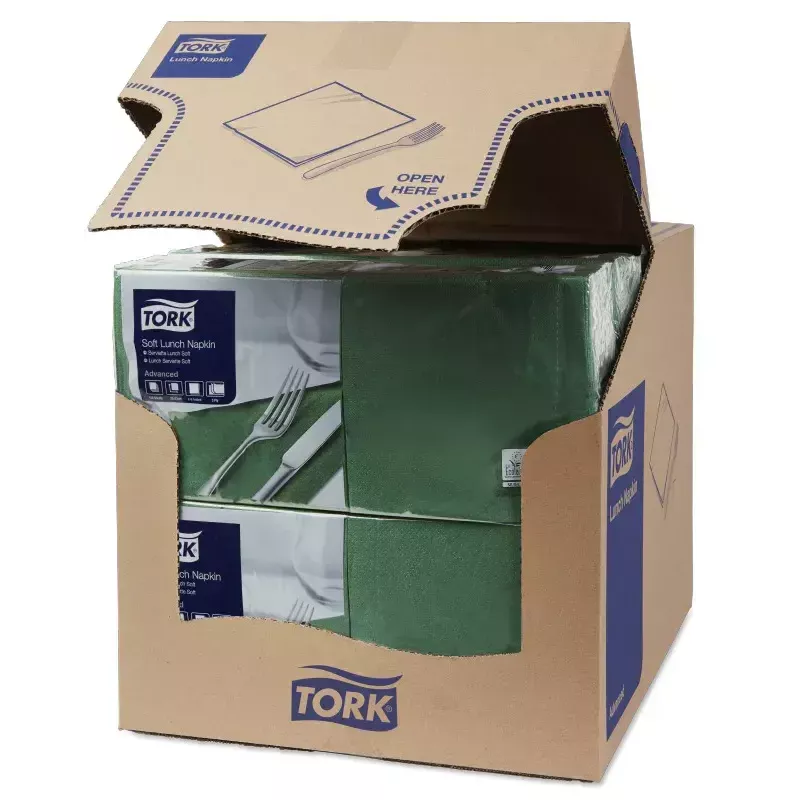Tovaglioli Tork 150 Soft verde 150 pz.