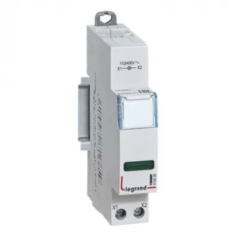 Legrand CX3 spia luminosa LED, verde, 110/400 V, 412926
