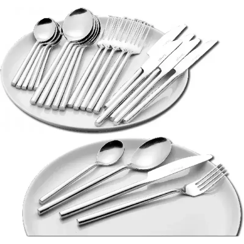 Set posate da tavola Esmeyer 142-034 30 pz. acciaio inox bianco