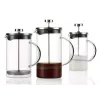 French press Ritzenhoff & Breker Rio 0,8 L nero argento trasparente