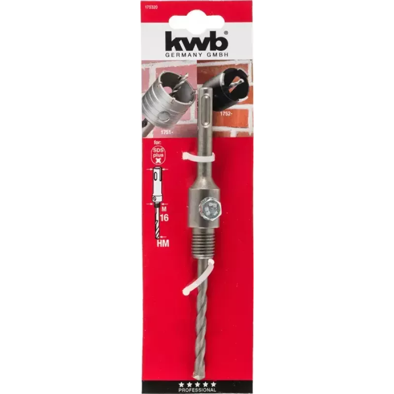 Punta KWB 175320 SDS Plus argento 1 pezzo