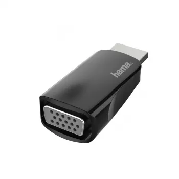 Hama 00200344 adattatore cavo HDMI VGA nero
