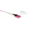 ACT RL8410 OM4 cavo in fibra ottica, 10 m, LC, LSZH, viola
