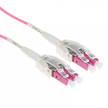 ACT 12 metri Multimode 50/125 OM4 cavo in fibra ottica Polarity Twist con connettori LC