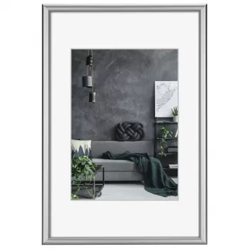 Hama Detroit cornice singola argento